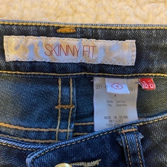 Uniqlo Skinny Fit Medium Wash Jeans Size 4 - Picture 4 of 4